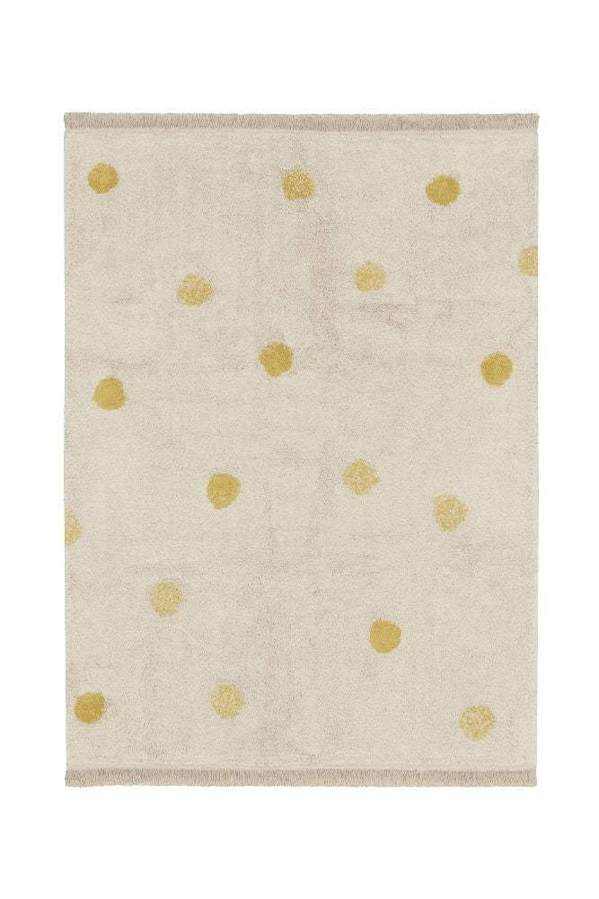 lorena canals ALFOMBRA LAVABLE HIPPY DOTS NATURAL - HONEY