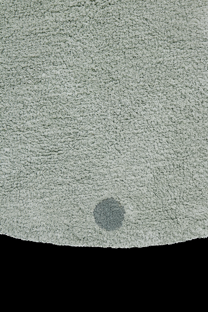 Lorena Canals ALFOMBRA LAVABLE REDONDA DOT BLUE SAGE
