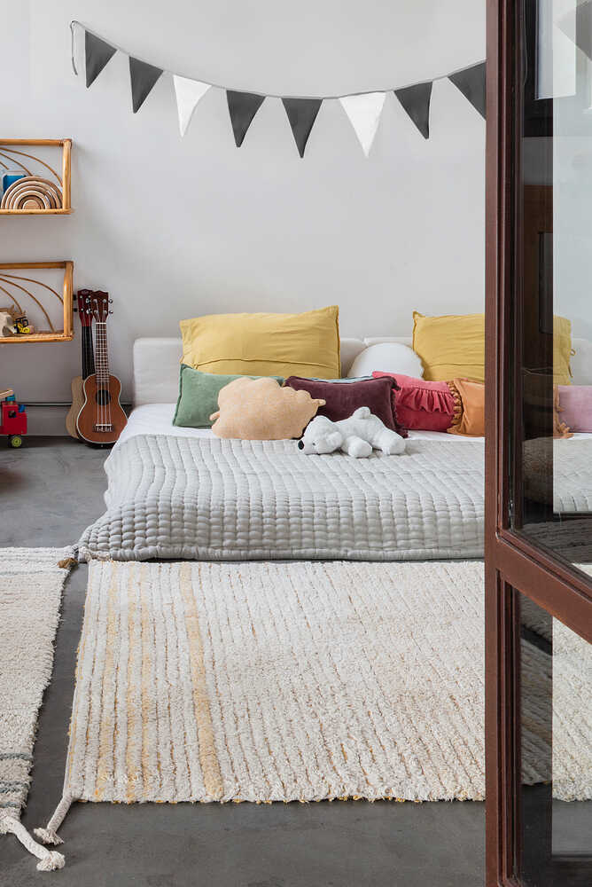 Lorena Canals ALFOMBRA LAVABLE REVERSIBLE TWIN AMBER