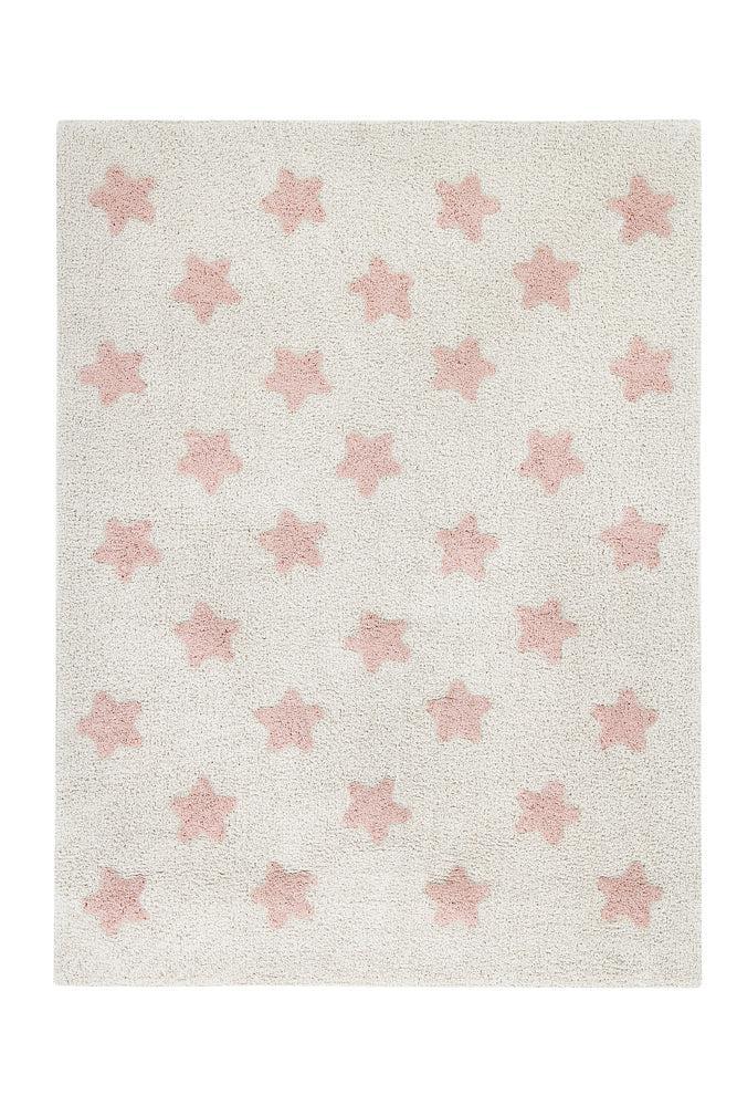 lorena canals ALFOMBRA LAVABLE STARS NATURAL-VINTAGE NUDE