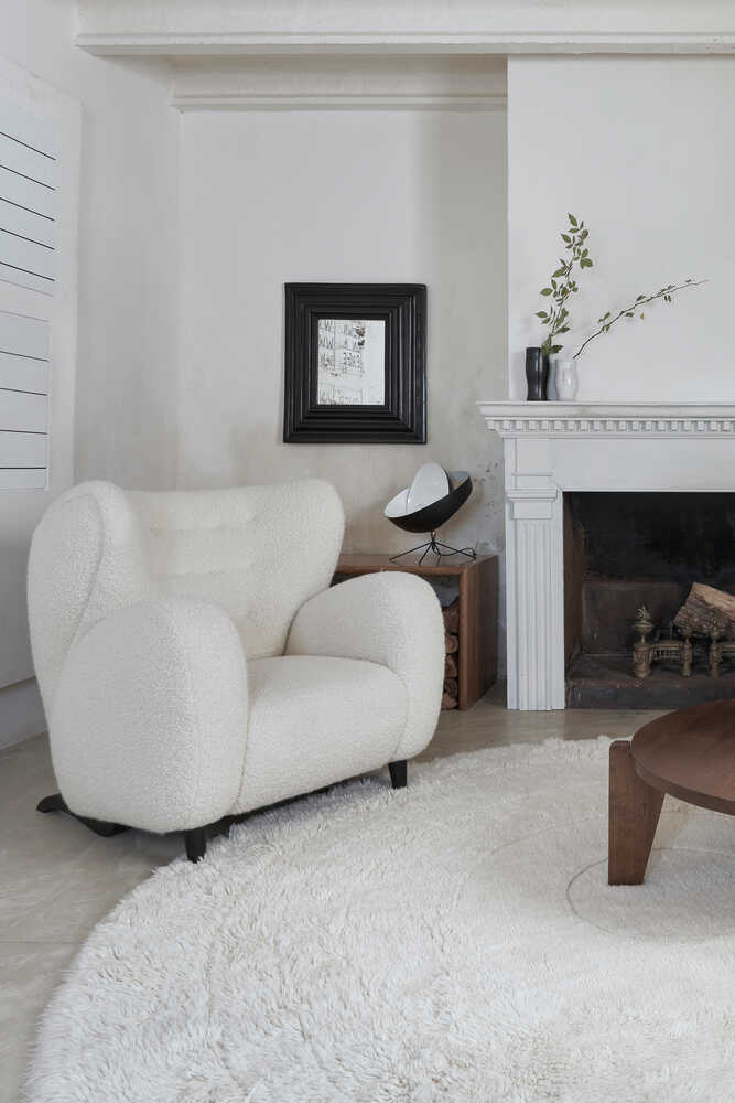 Lorena Canals ALFOMBRA WOOLABLE ARCTIC CIRCLE - SHEEP WHITE