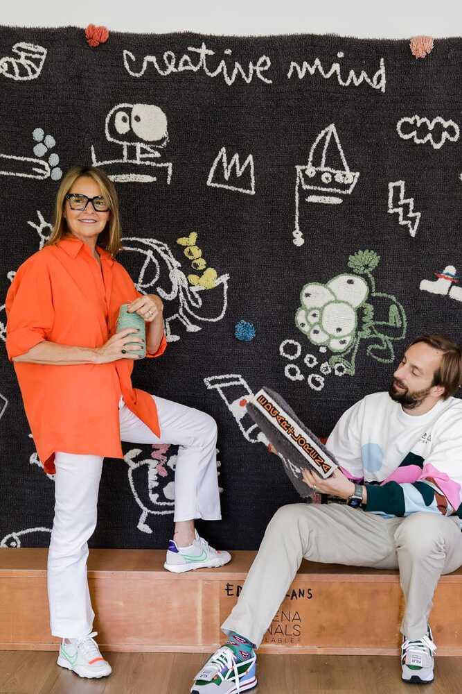 Lorena Canals EDGAR PLANS X LORENA CANALS - ALFOMBRA & LIBRO “ARTIST IN YOU”