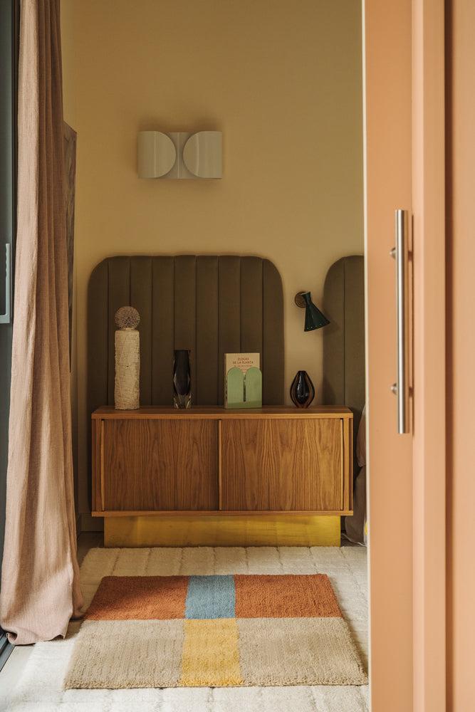 Lorena Canals Alfombra De Lana Chroma Cinnamon