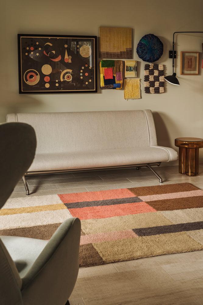 Lorena Canals Alfombra De Lana Chroma Spiced Coral