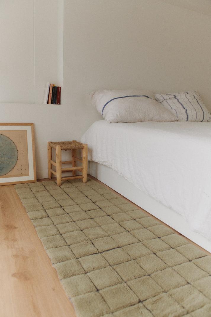 Lorena Canals ALFOMBRA DE LANA MOSAIC MOSS