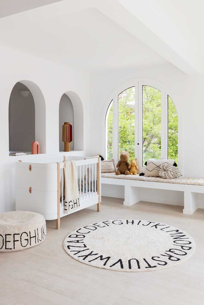 Lorena Canals ALFOMBRA LAVABLE ABC NATURAL BLACK