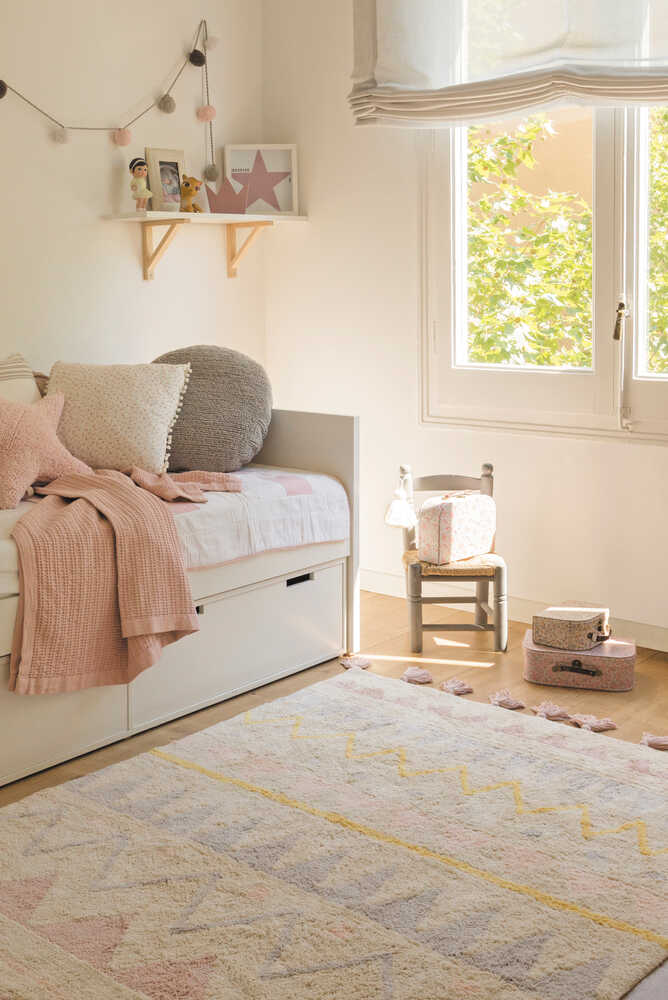 Lorena Canals ALFOMBRA LAVABLE AZTECA VINTAGE NUDE