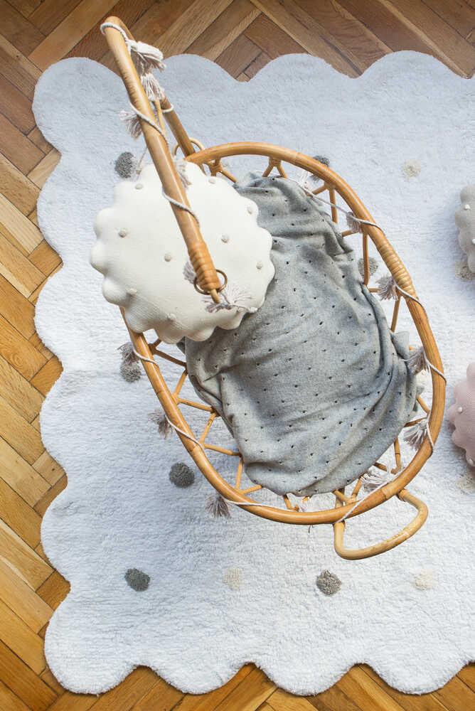 Lorena Canals ALFOMBRA LAVABLE BISCUIT WHITE