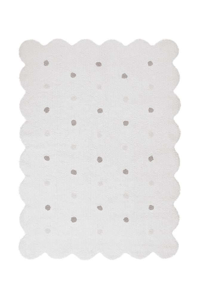 lorena canals ALFOMBRA LAVABLE BISCUIT WHITE