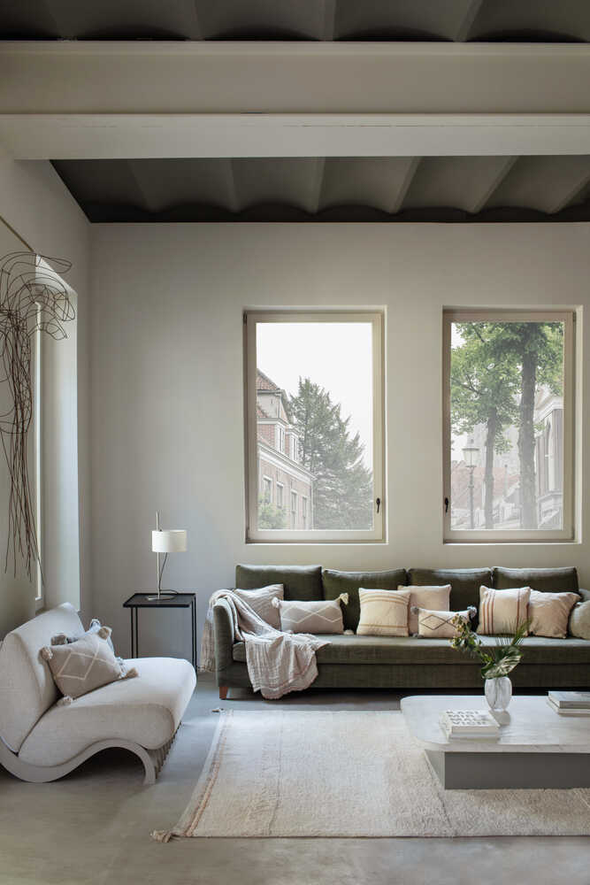 Lorena Canals ALFOMBRA LAVABLE BLOOM NATURAL