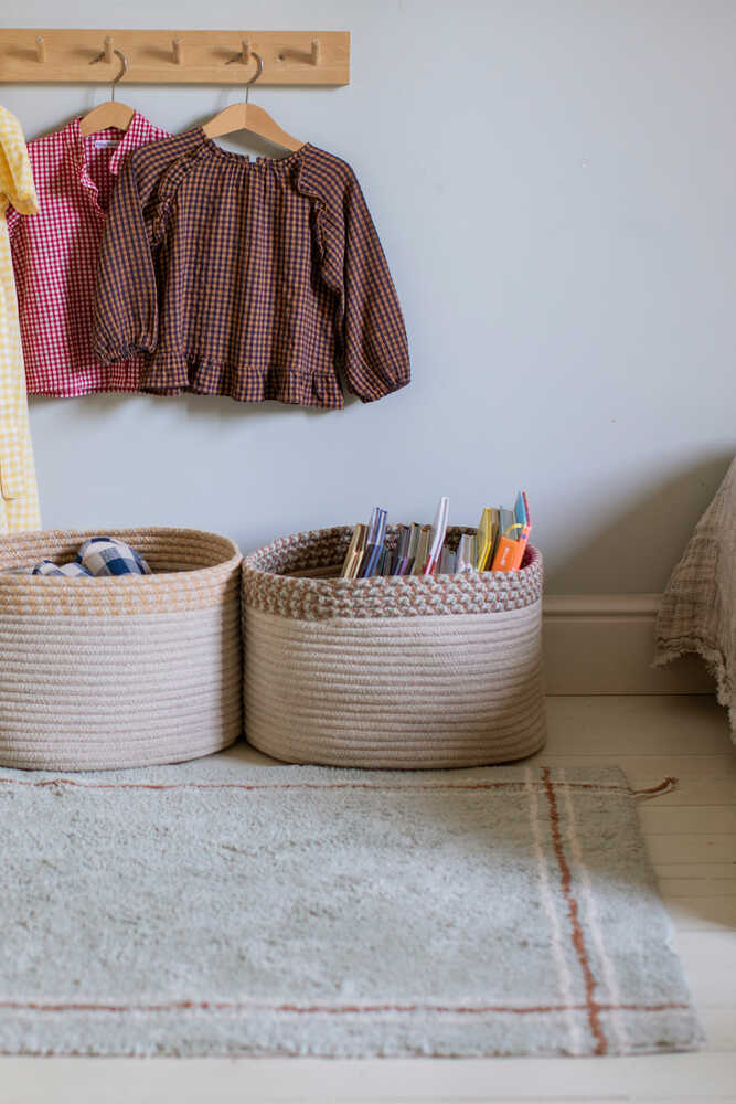 Lorena Canals Alfombra Lavable Cloth Blue Sage