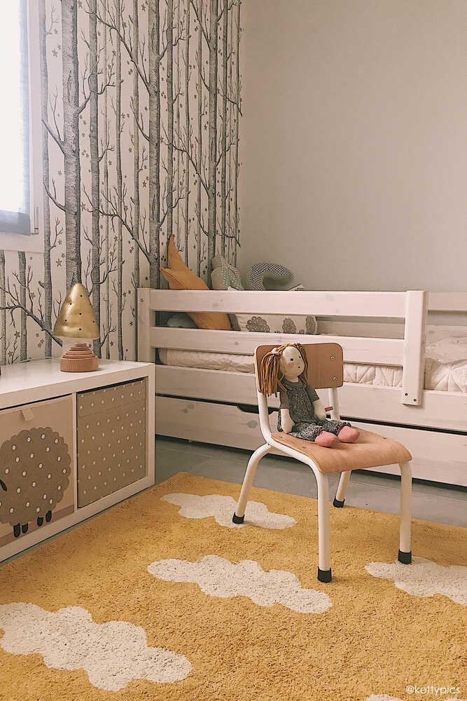 Lorena Canals ALFOMBRA LAVABLE CLOUDS MUSTARD