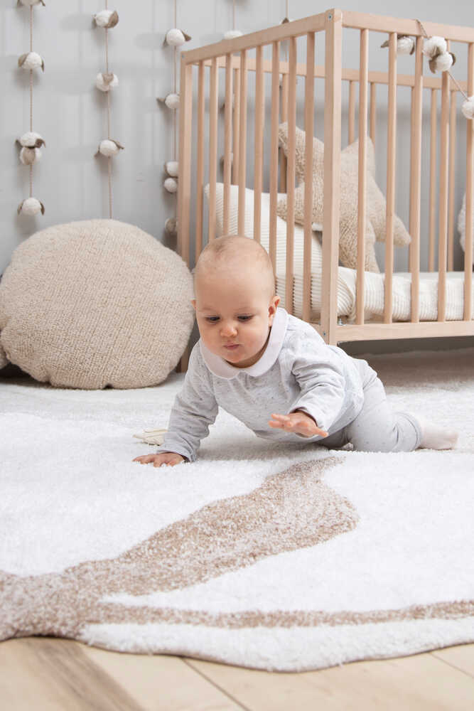 Lorena Canals ALFOMBRA LAVABLE COTTON FLOWER