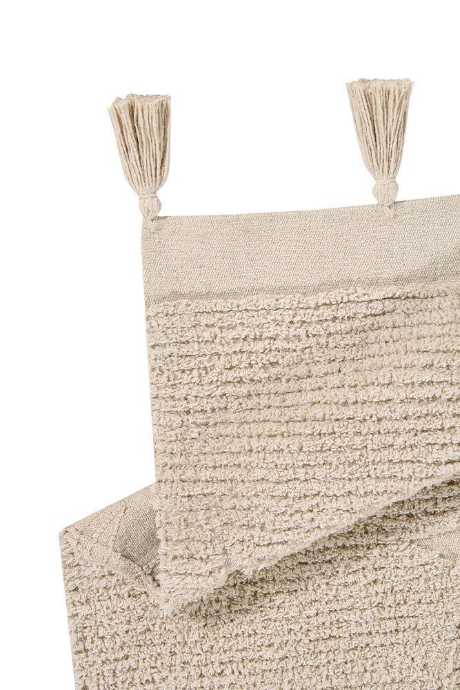 Lorena Canals ALFOMBRA LAVABLE HIPPY STARS NATURAL