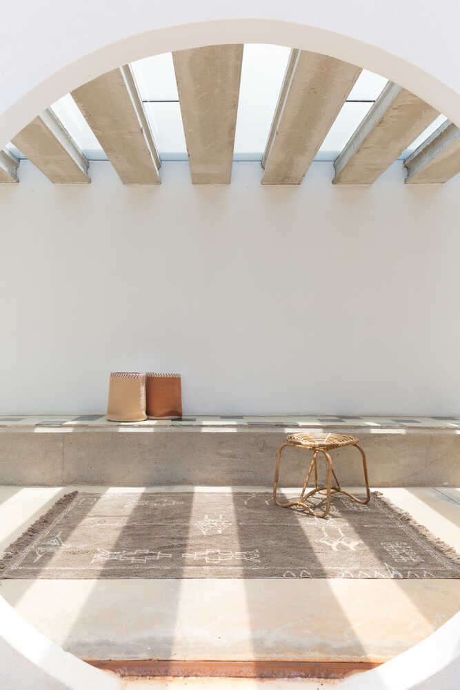 Lorena Canals ALFOMBRA LAVABLE KERMAN BROWN