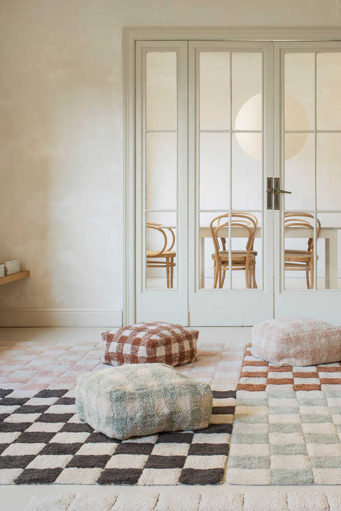 Lorena Canals Alfombra Lavable Kitchen Tiles Rose