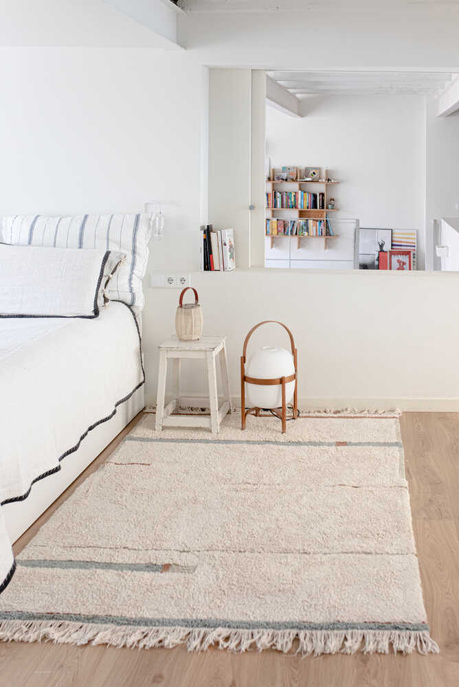 Lorena Canals ALFOMBRA LAVABLE LANES VINTAGE BLUE