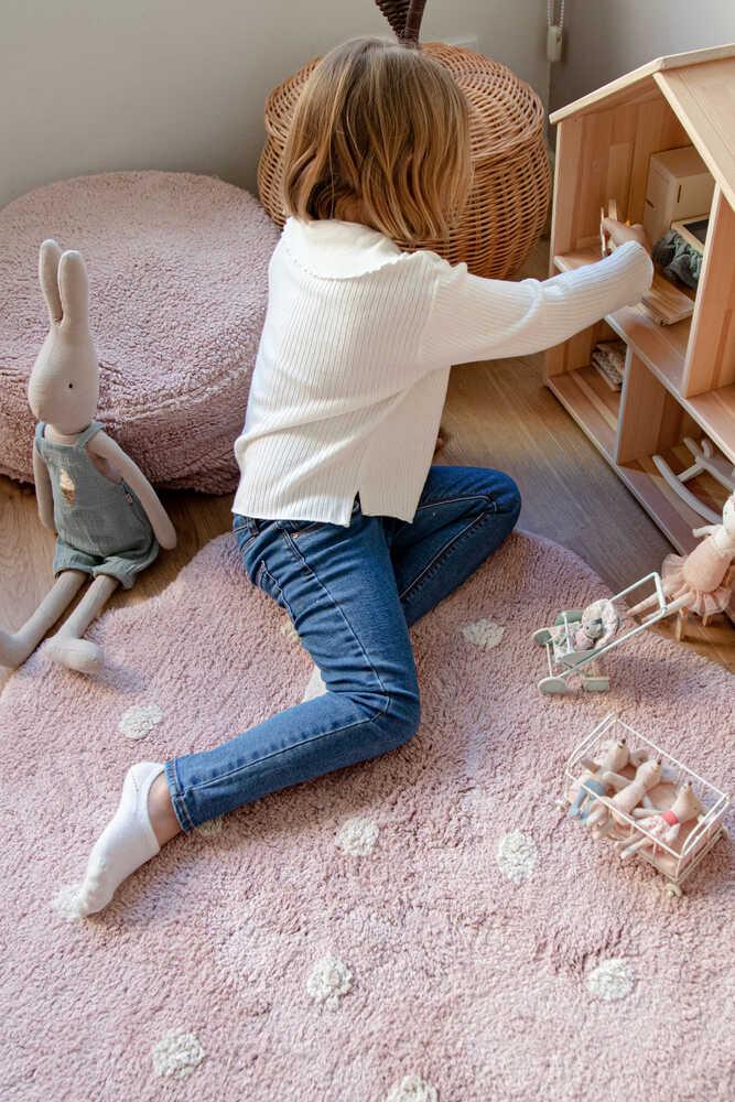 Lorena Canals ALFOMBRA LAVABLE LITTLE BISCUIT PINK