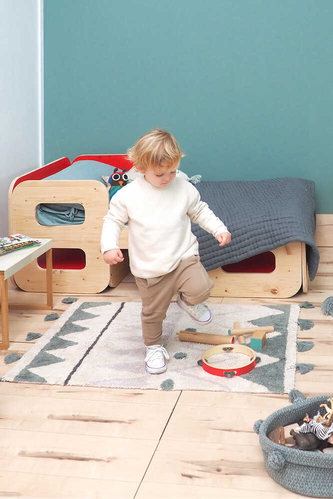 Lorena Canals ALFOMBRA LAVABLE MINI AZTECA