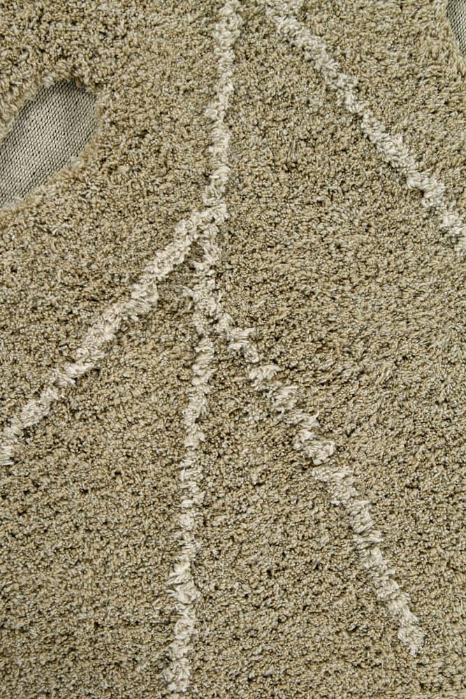 Lorena Canals ALFOMBRA LAVABLE MINI MONSTERA OLIVE