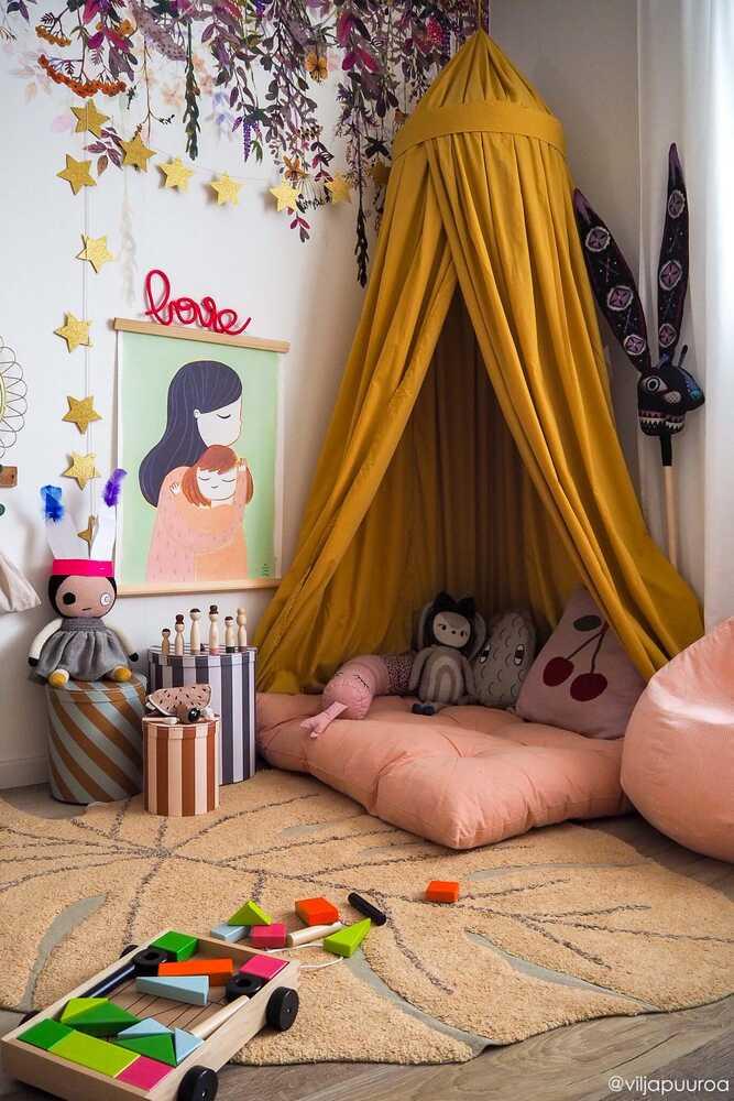 Lorena Canals ALFOMBRA LAVABLE MONSTERA HONEY