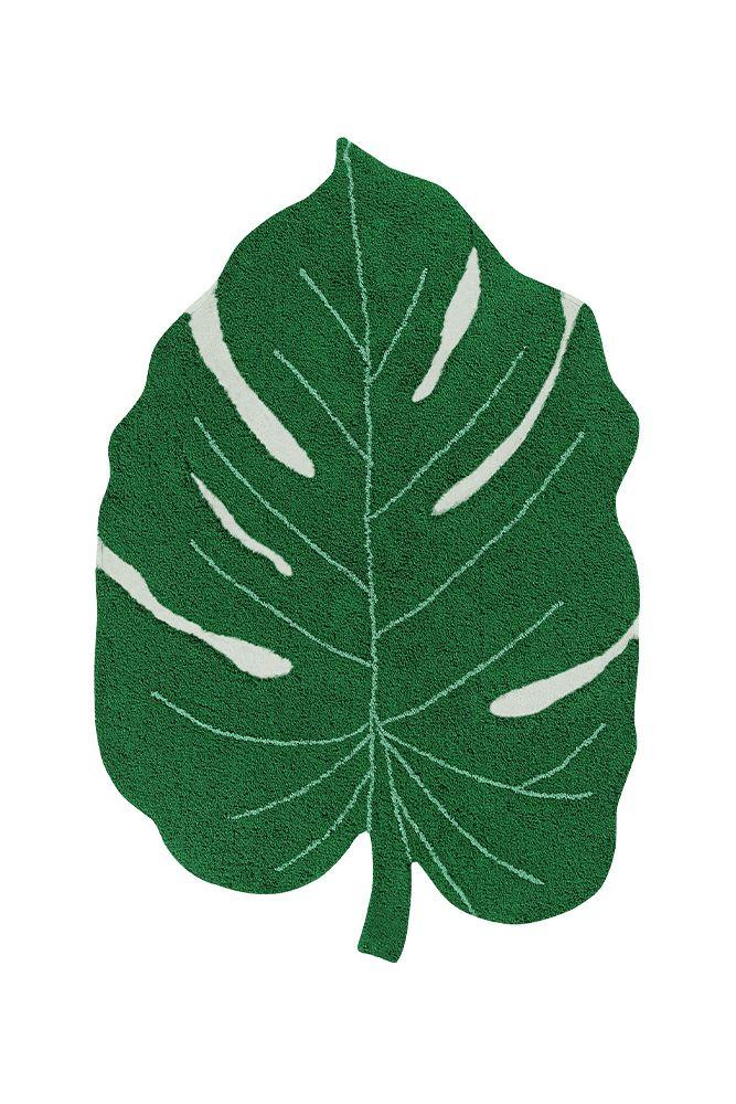 lorena canals ALFOMBRA LAVABLE MONSTERA LEAF