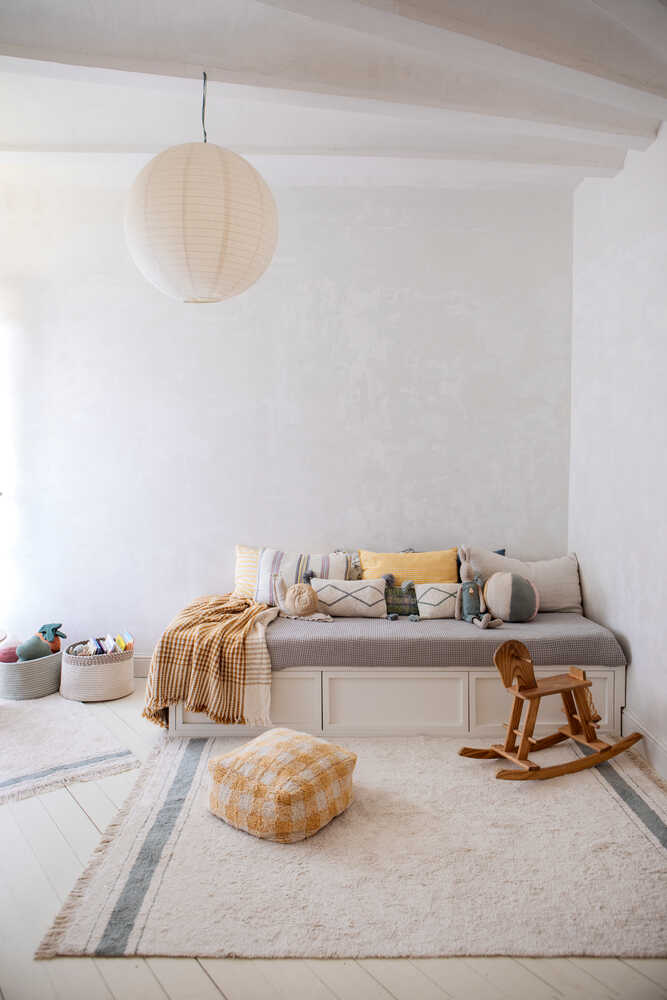 Lorena Canals Alfombra Lavable Plate Vintage Blue