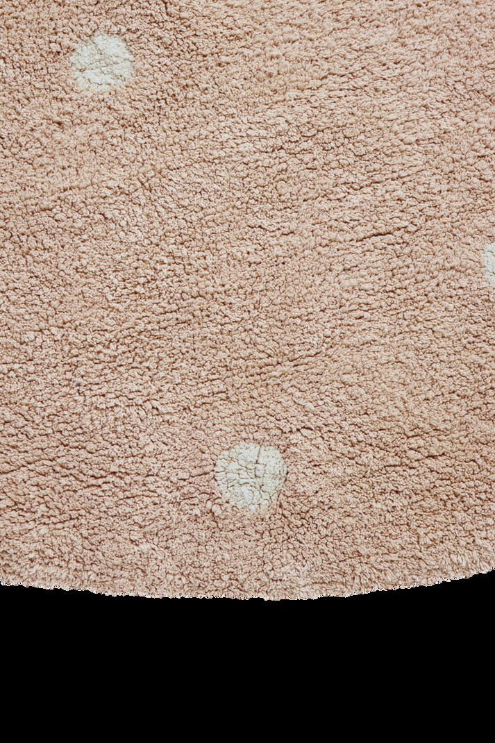 Lorena Canals ALFOMBRA LAVABLE REDONDA DOT ROSE