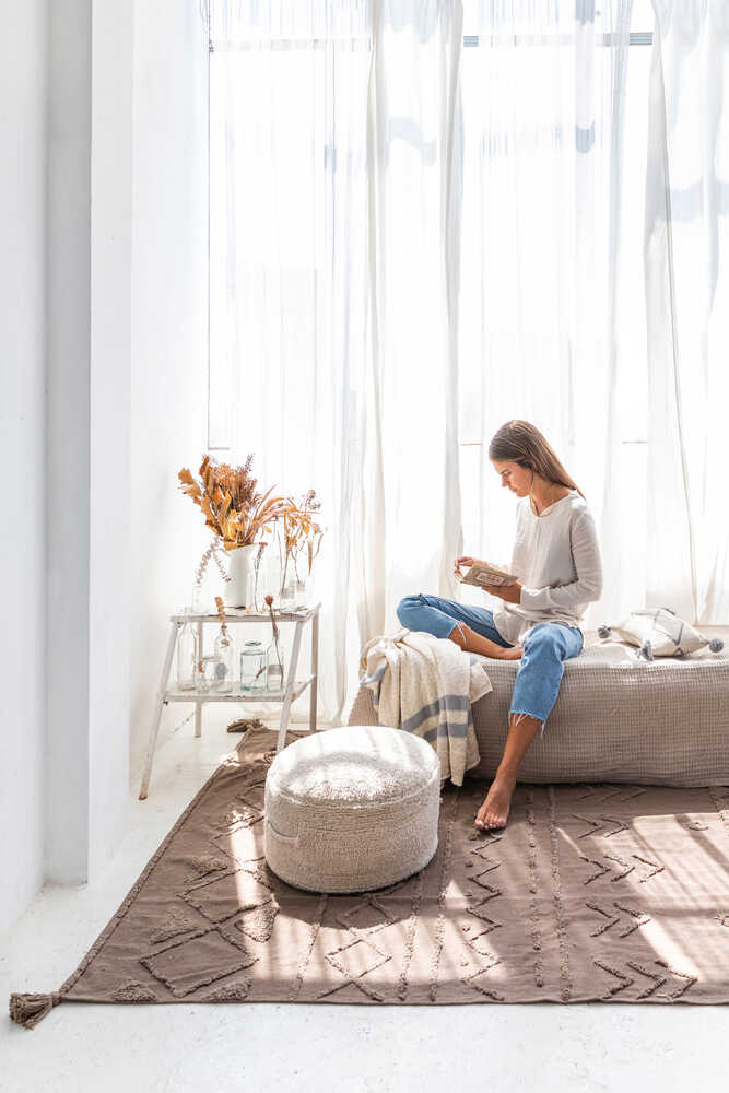 Lorena Canals ALFOMBRA LAVABLE TRIBU SOIL BROWN