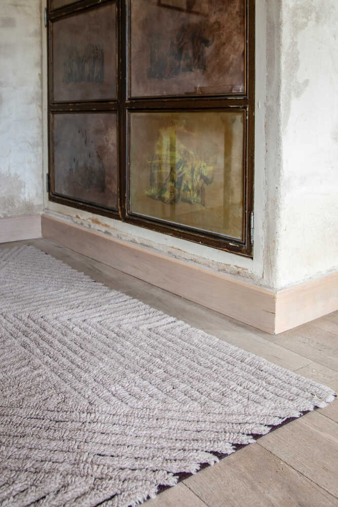 Lorena Canals ALFOMBRA WOOLABLE BLACK CHIA