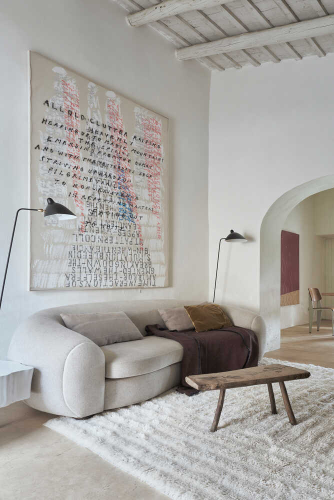 Lorena Canals ALFOMBRA WOOLABLE DUNES - SHEEP WHITE