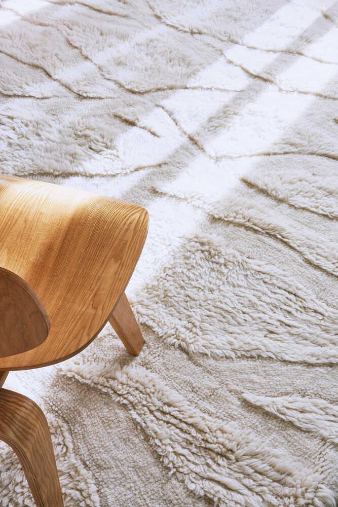 Lorena Canals ALFOMBRA WOOLABLE ENKANG IVORY