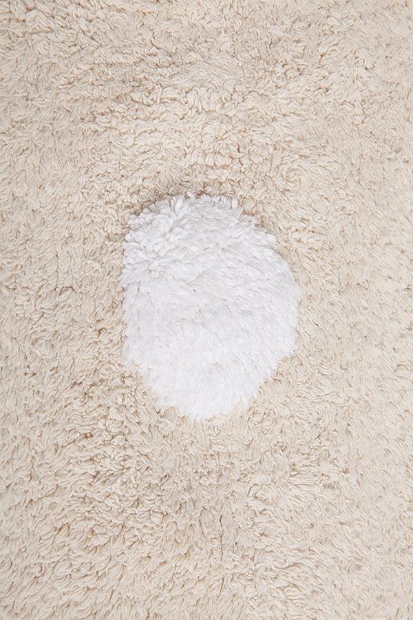 Lorena Canals WASHABLE RUG POLKA DOTS BEIGE