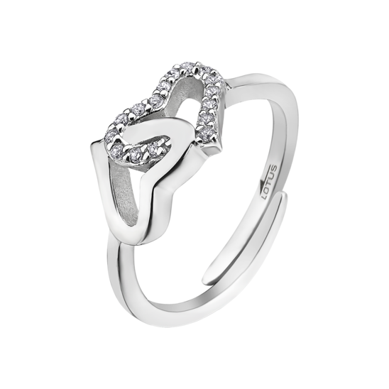 lotus ANILLO CORAZÓN LOTUS SILVER MOMENTS LP1594-3/1 PLATA MUJER