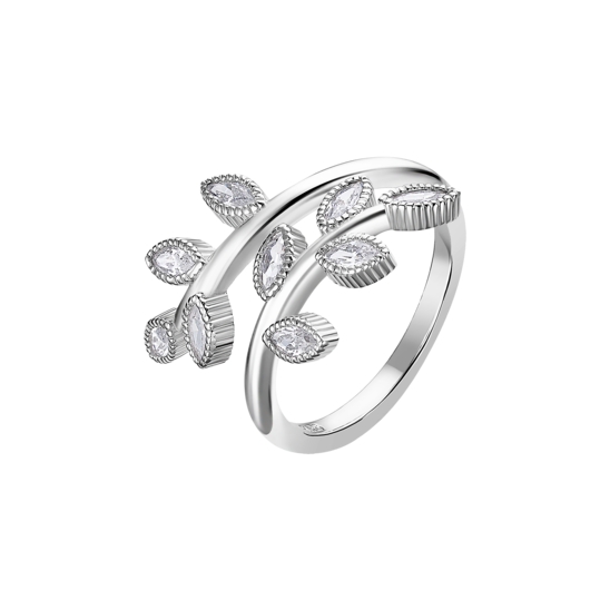 lotus ANILLO HOJA LOTUS SILVER PURE ESSENTIAL LP1783-3/112 PLATA MUJER