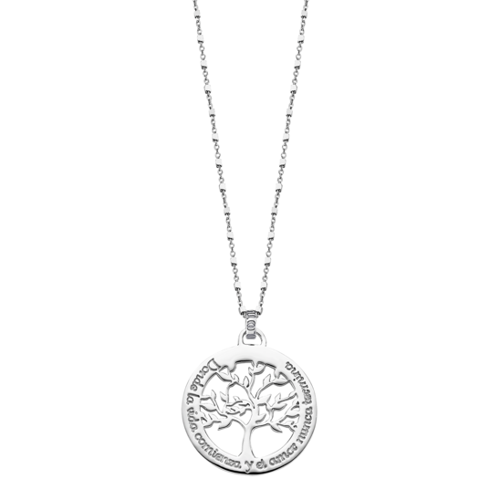 lotus COLLAR ARBOL VIDA LOTUS SILVER LP1641-1/1 PLATA MUJER