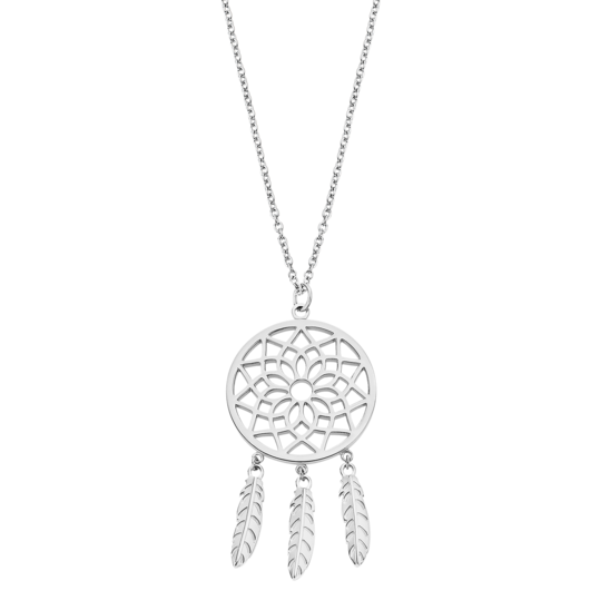 lotus COLLAR ATRAPASUEÑOS LOTUS STYLE LS2186-1/1 ACERO MUJER