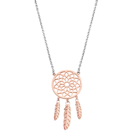 lotus COLLAR ATRAPASUEÑOS LOTUS STYLE LS2187-1/2 ACERO MUJER