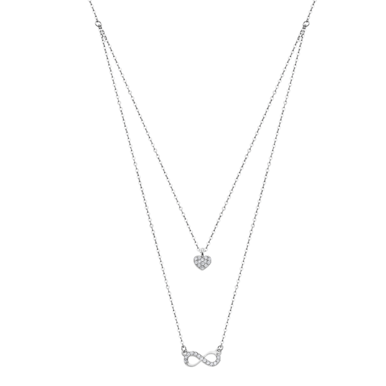 lotus COLLAR CORAZÓN LOTUS SILVER LP1680-1/3 PLATA MUJER