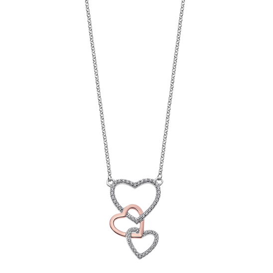 lotus COLLAR CORAZÓN LOTUS SILVER LP1817-1/2 PLATA MUJER
