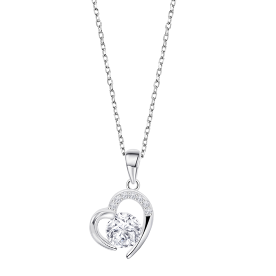 lotus COLLAR CORAZÓN LOTUS SILVER LP3106-1/1 PLATA MUJER
