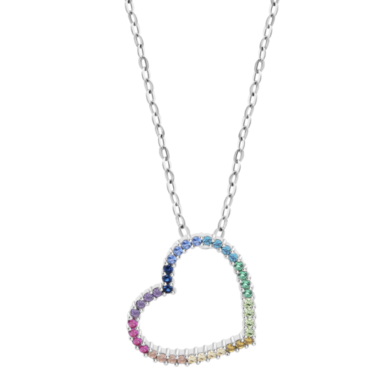 lotus COLLAR CORAZÓN LOTUS SILVER LP3670-1/2 PLATA MUJER