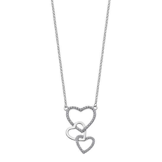 lotus COLLAR CORAZÓN LOTUS SILVER MOMENTS LP1817-1/1 PLATA MUJER