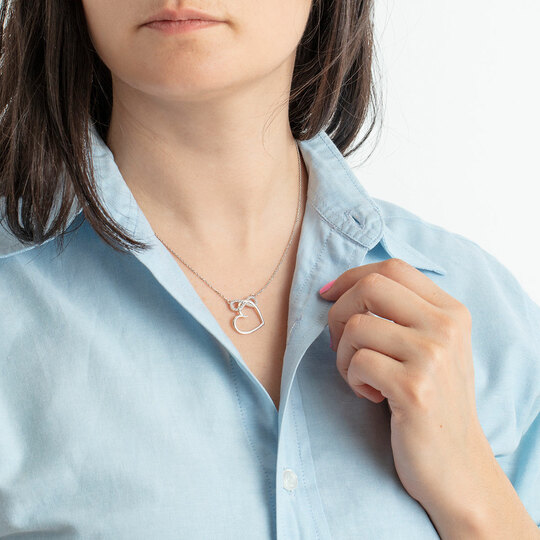 Lotus COLLAR CORAZÓN LOTUS SILVER MOMENTS LP1819-1/1 PLATA MUJER