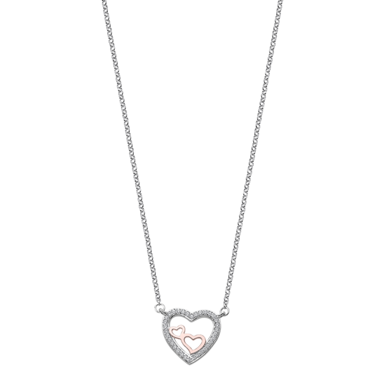 lotus COLLAR CORAZÓN LOTUS SILVER MOMENTS LP1856-1/1 PLATA MUJER