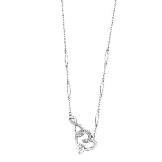 lotus COLLAR CORAZÓN LOTUS SILVER MOMENTS LP3518-1/1 PLATA MUJER