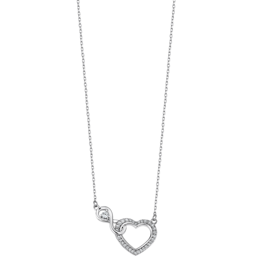 lotus COLLAR CORAZÓN LOTUS SILVER MOMENTS LP3520-1/1 PLATA MUJER