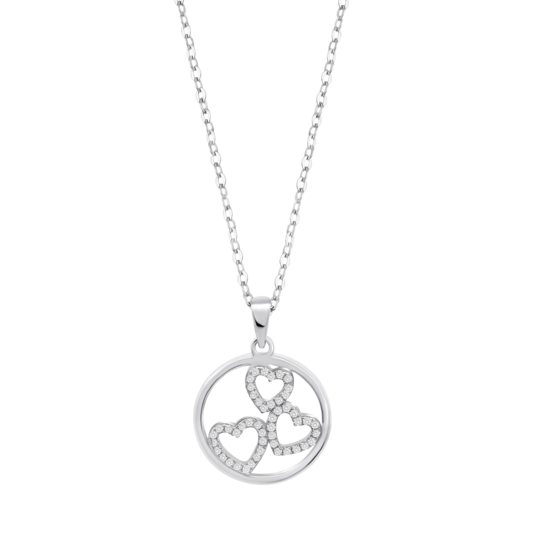 lotus COLLAR CORAZÓN LOTUS SILVER MOMENTS LP3593-1/1 PLATA MUJER