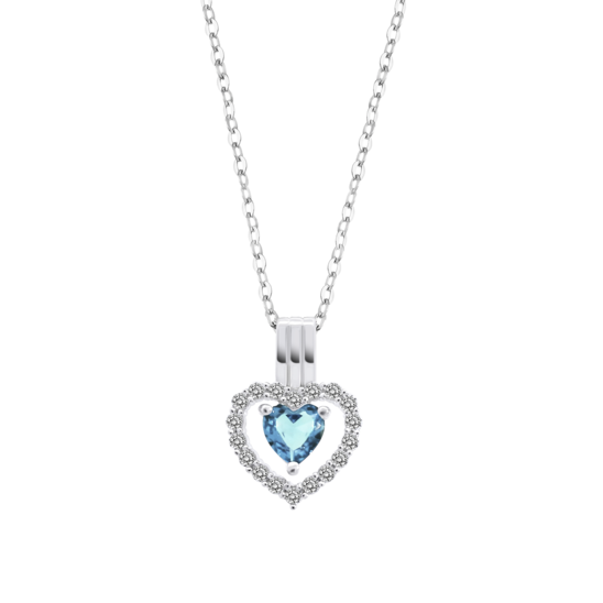 lotus COLLAR CORAZÓN LOTUS SILVER SINFOS LP3555-1/4 PLATA MUJER