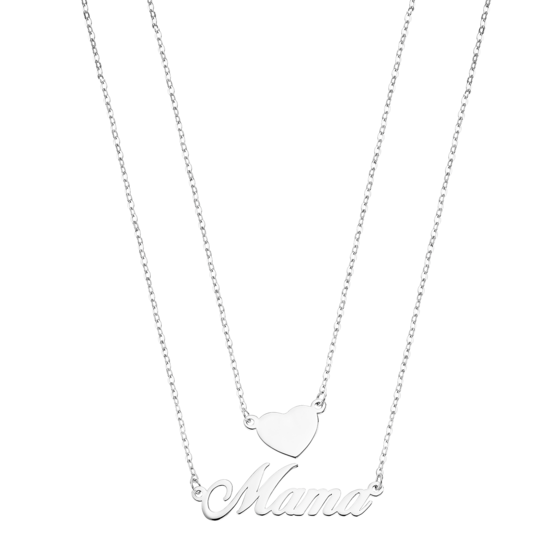 lotus COLLAR CORAZÓN MAMÁ LOTUS SILVER MOTHER'S LOVE LP3234-1/1 PLATA MUJER